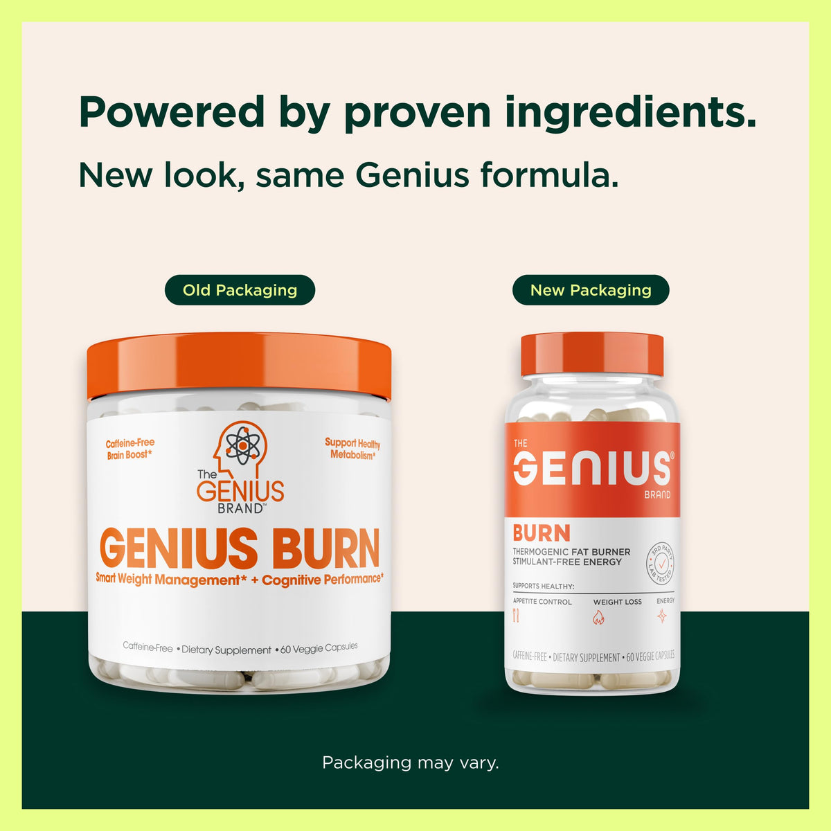 The Genius Brand Burn Thermogenic Supplement - 60 Vegetarian Capsules - image 4
