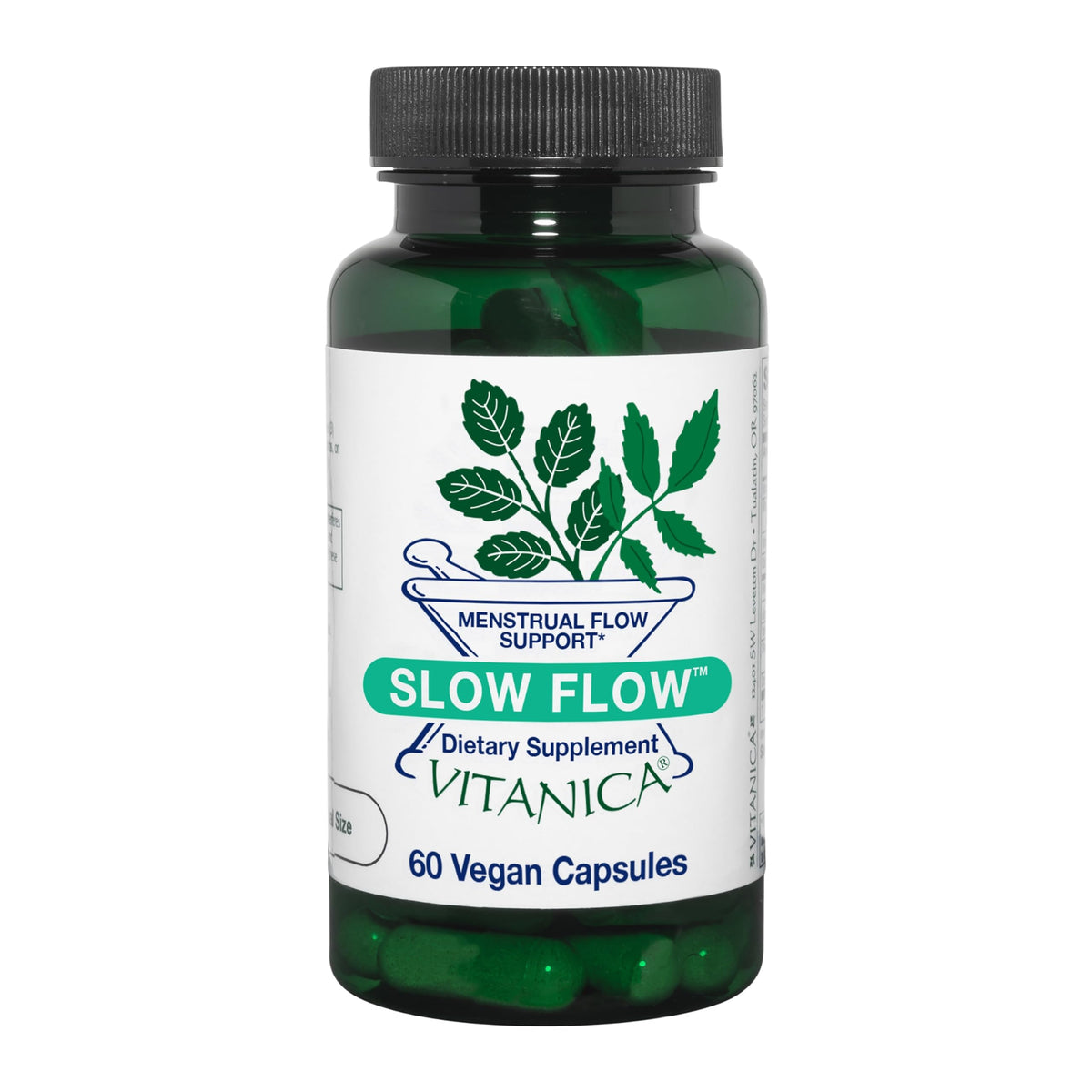 Vitanica Slow Flow Menstrual Flow Support - 60 Capsules
