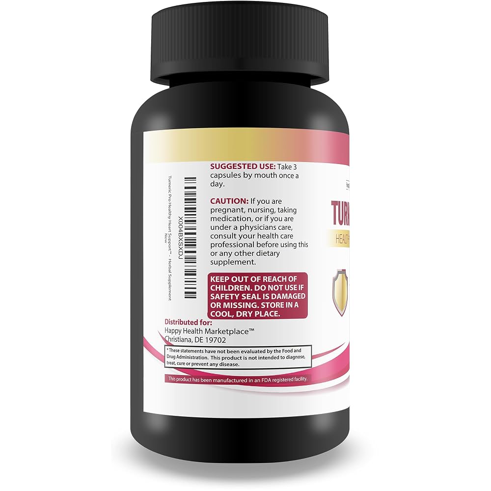 Happy Health Marketplace Gold Turmeric Pro - 90 Capsules - image 3