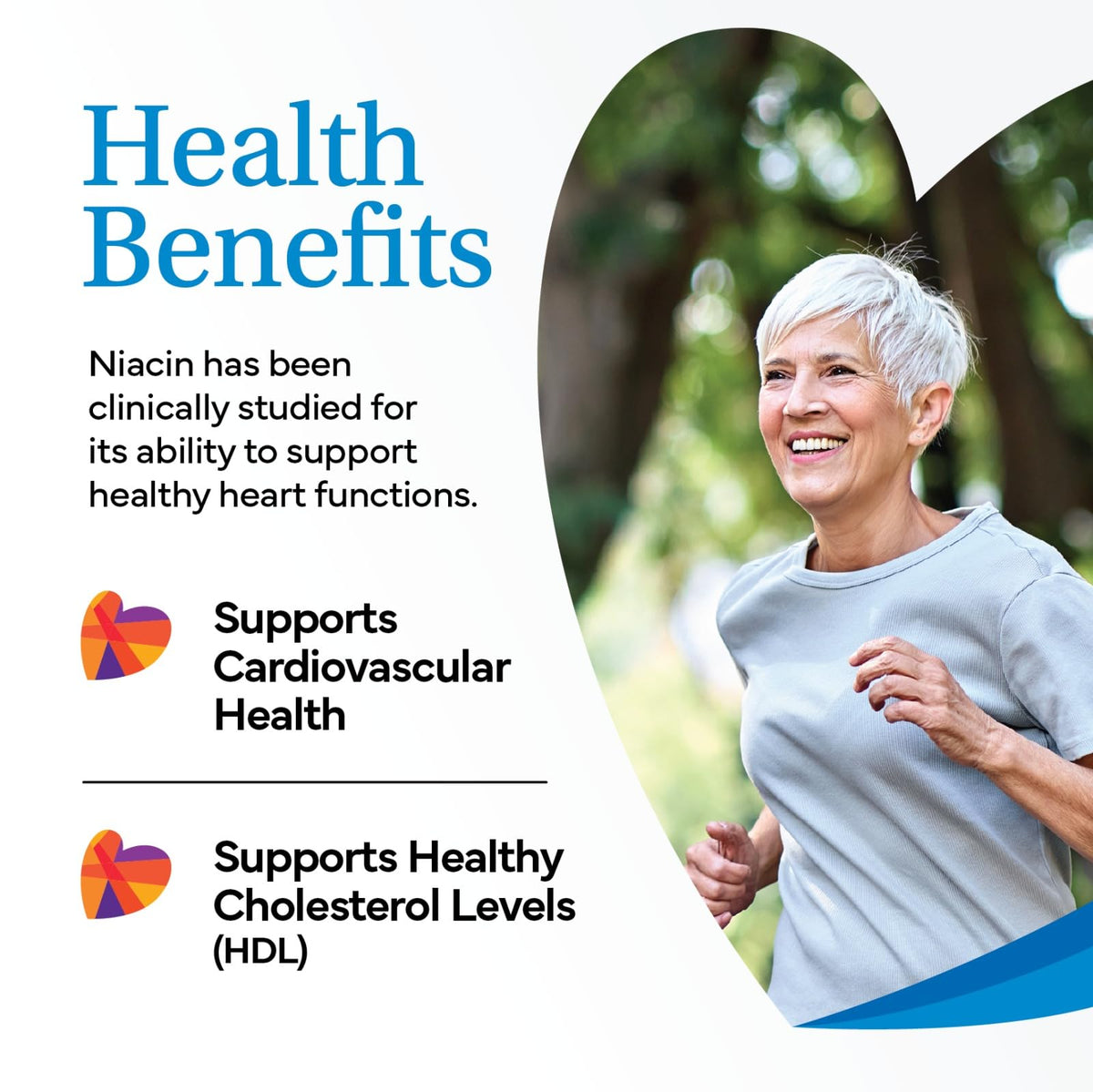 Slo-Niacin Slow Release Niacin 500mg Vitamin B3 - 100 Tablets - image 3