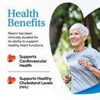 Kinara Slo-Niacin Slow Release Vitamin B3 500mg - 200 Tablets - image 2