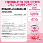 Maennyliy Calcium Citrate Gummies 1200 mg for Adults: Ultimate