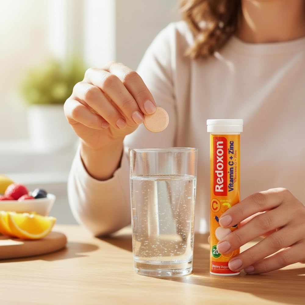 Redoxon Vitamin C + Zinc Effervescent Tablets - 20 Tablets - image 7