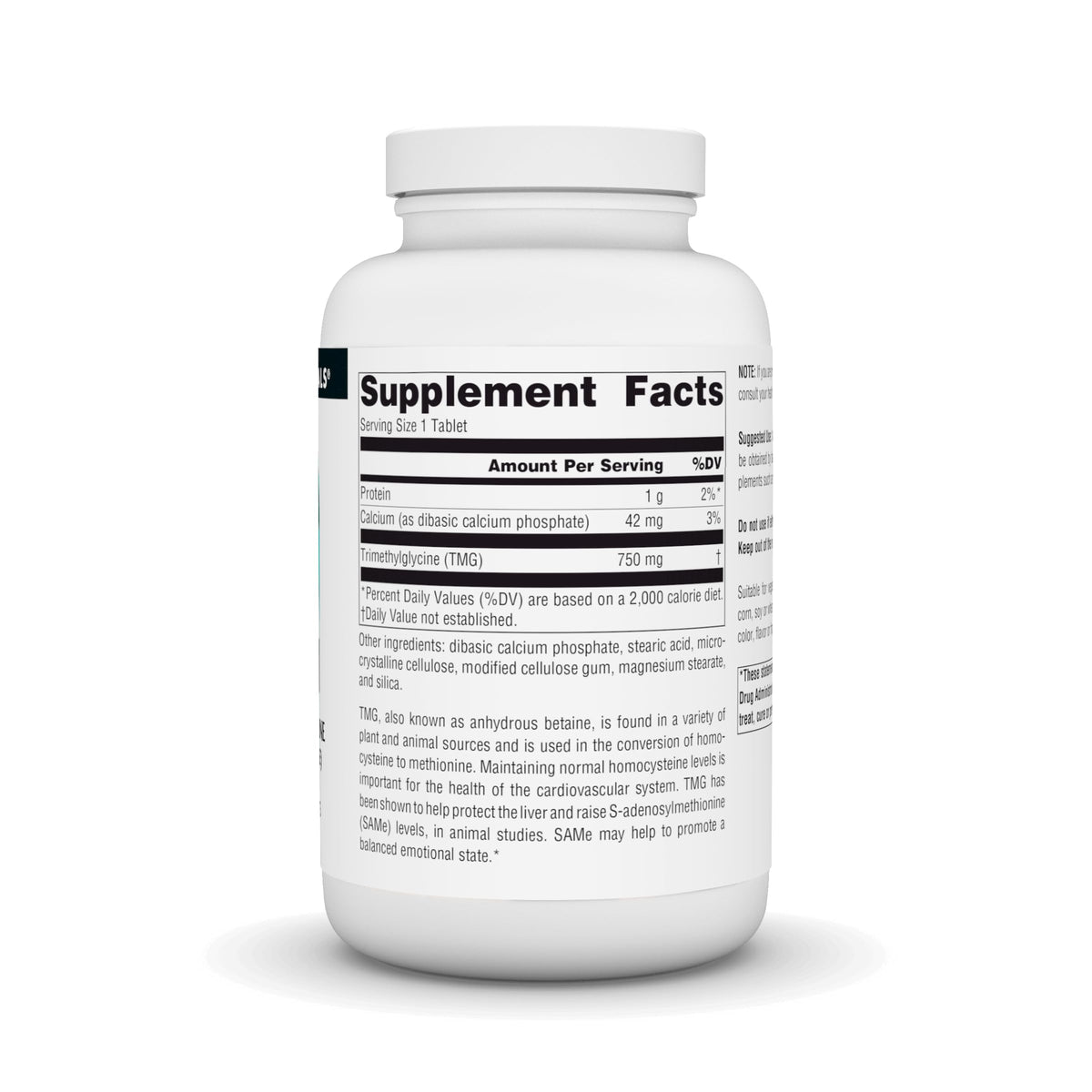Source Naturals TMG, 750mg