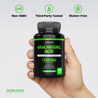 DORADO NUTRITION Arachidonic Acid 1500mg - 150 Capsules - image 7