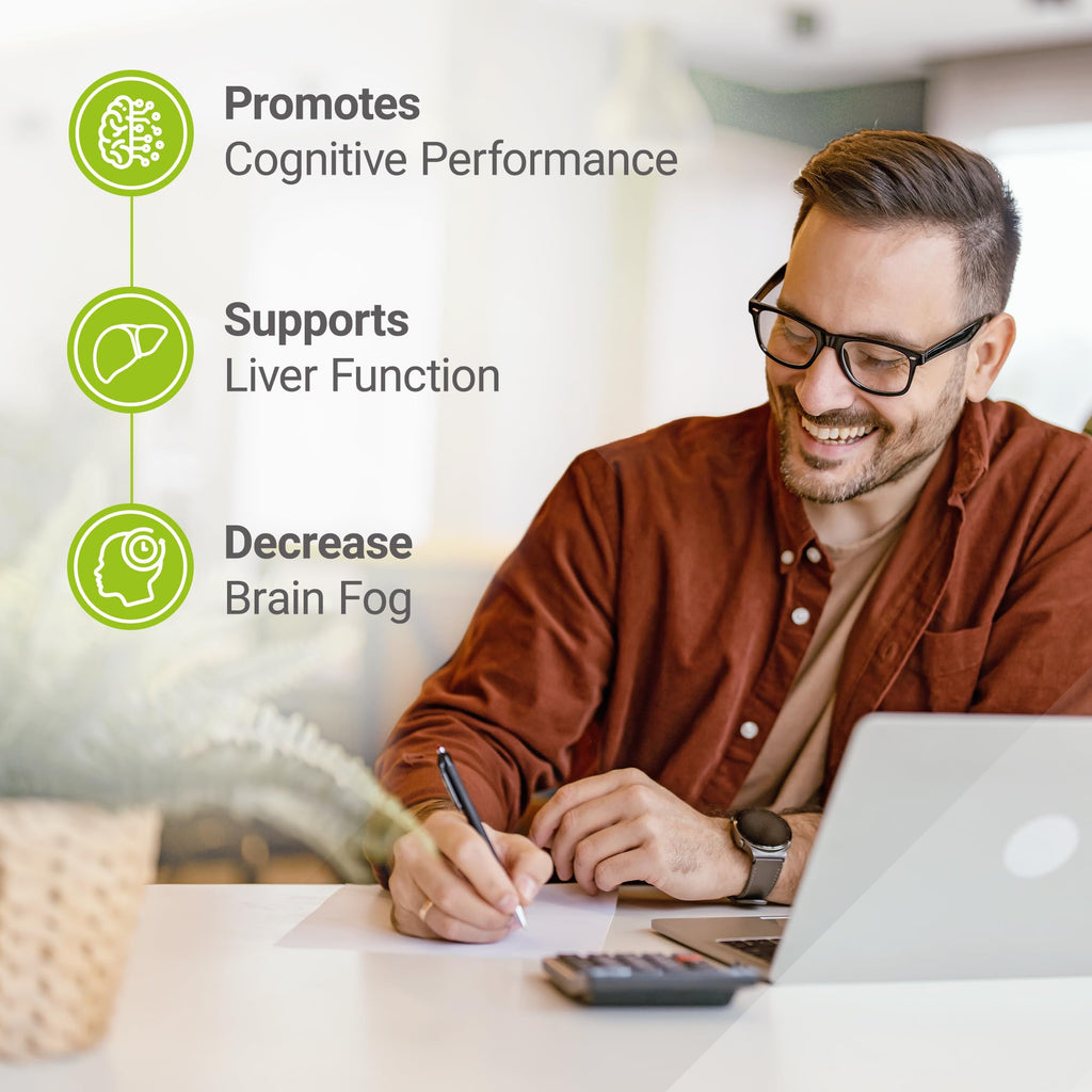Nested Naturals Choline Bitartrate 500mg Cognitive Support - 90 Vegan Capsules - image 4