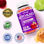 EDUDYF Keto ACV Gummies with Probiotics & B12 - 60 Count - image 2