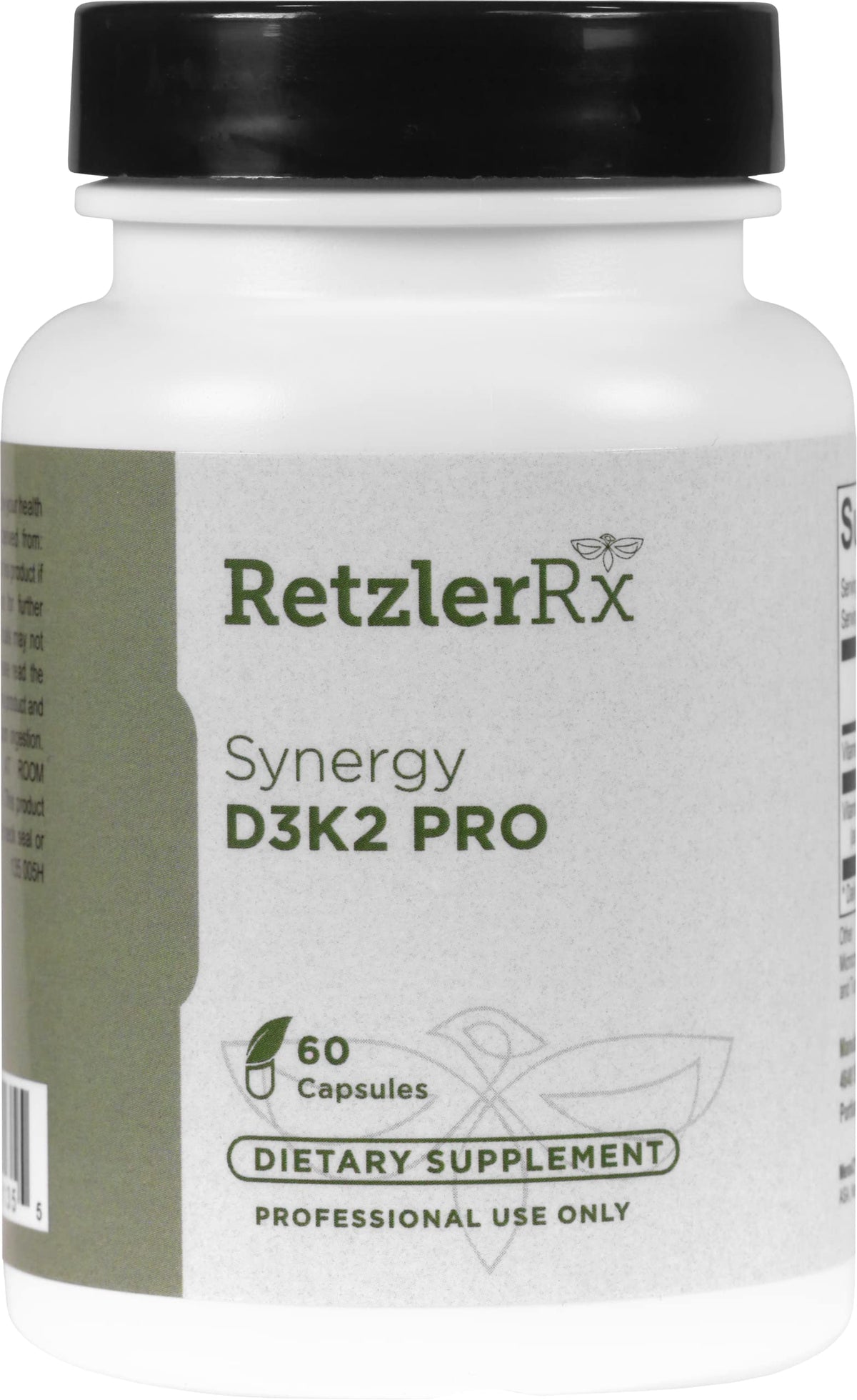 HormoneSynergy Synergy D3 K2 PRO Vitamin D3 5000 IU - 60 Capsules