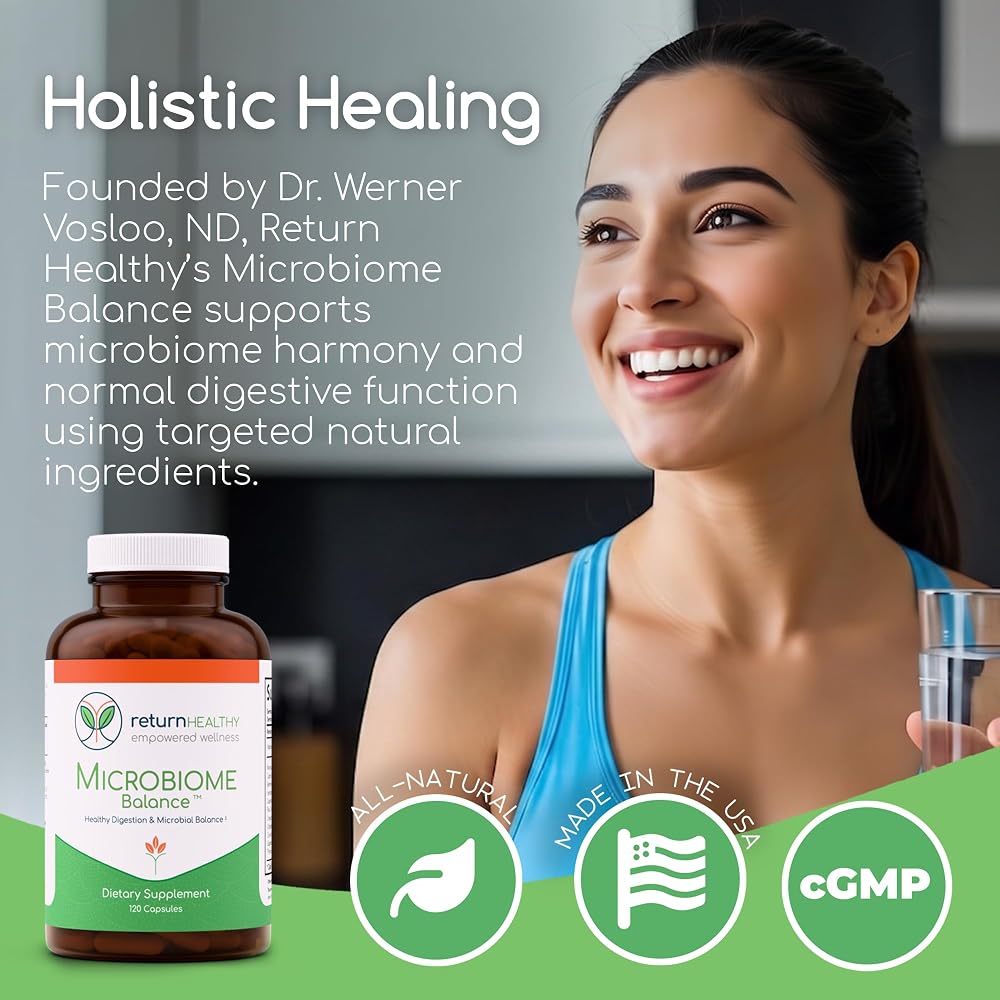 Return Healthy Microbiome Balance 350mg Monolaurin - 120 Capsules - image 5