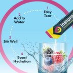 Instant IV Electrolytes Powder Berry Blast - 12 Packets - image 6
