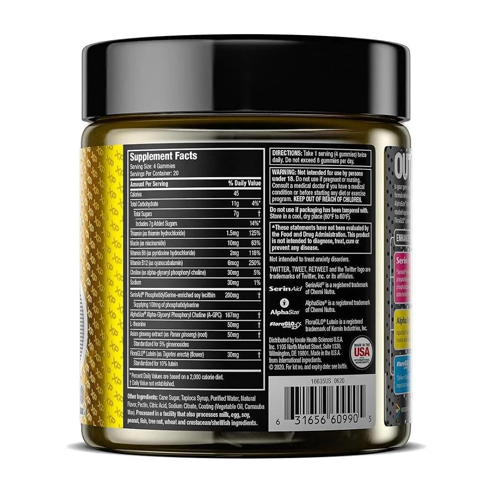 VitaBoost Performance Sports Gummies Mental Clarity & Eye Health - 80 Gummies - image 2