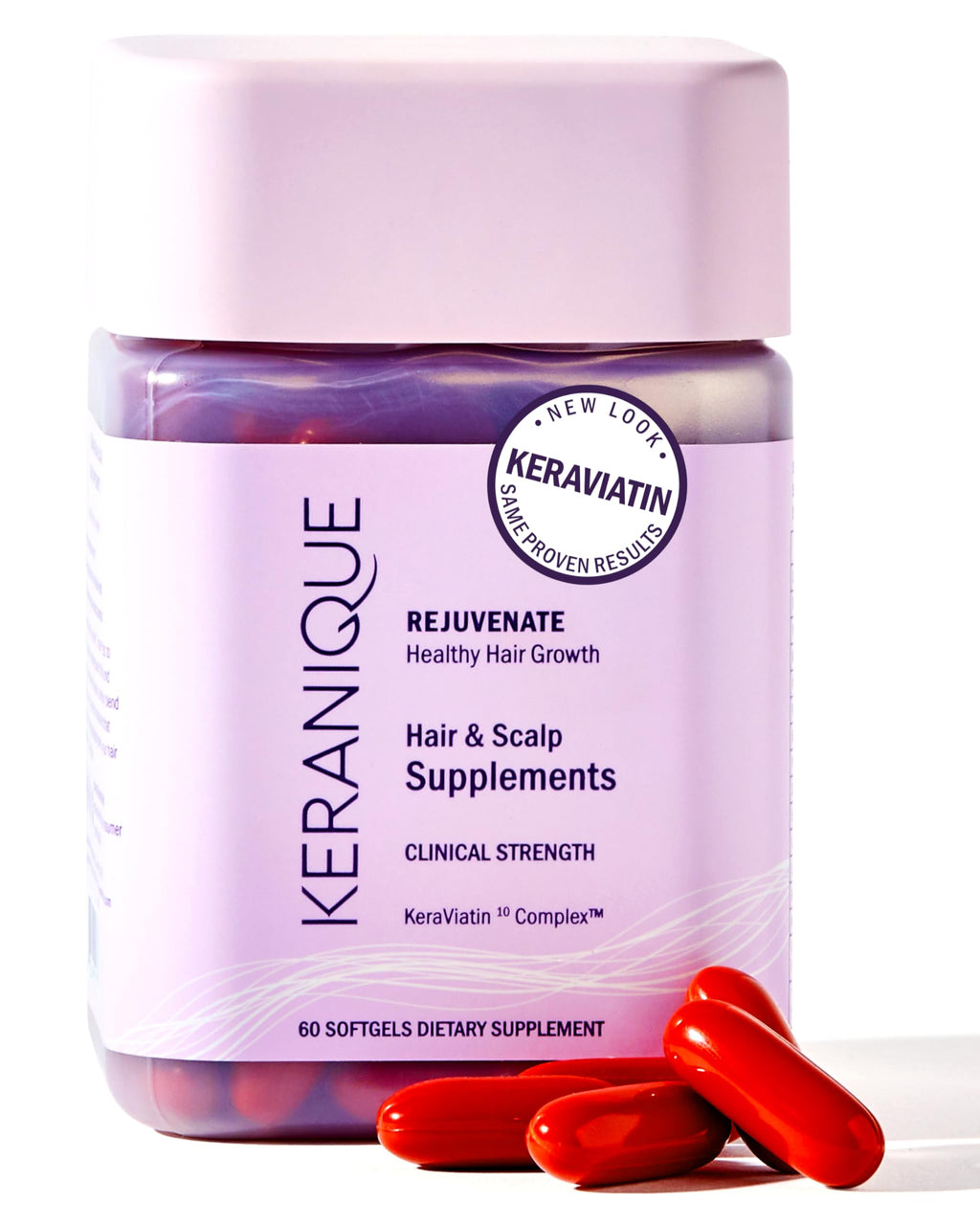 Keranique Hair & Scalp Supplements - Promote Strength and Growth