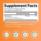 Doctor's BEST Magnesium Glycinate Lysinate for Sleep - 240 Capsules - image 2