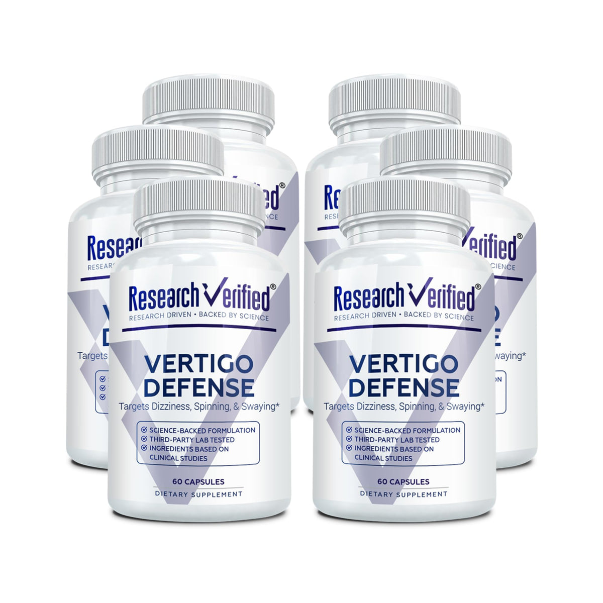 Research Verified Vertigo Defense - 60 Capsules