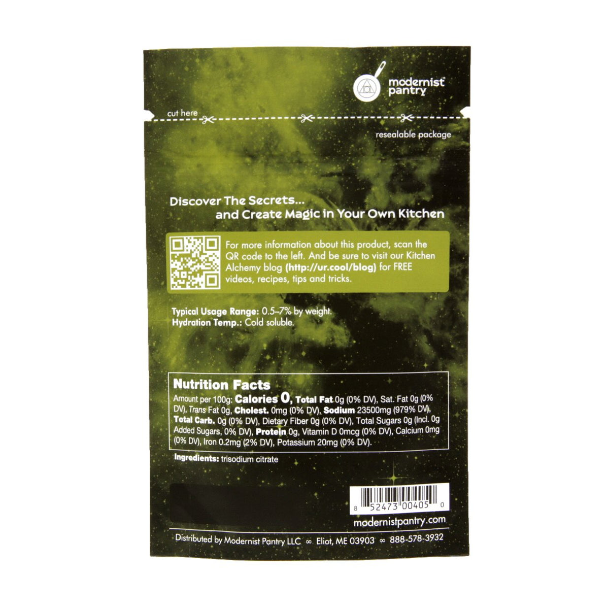 Modernist Pantry Pure Sodium Citrate Powder - 50g - image 3
