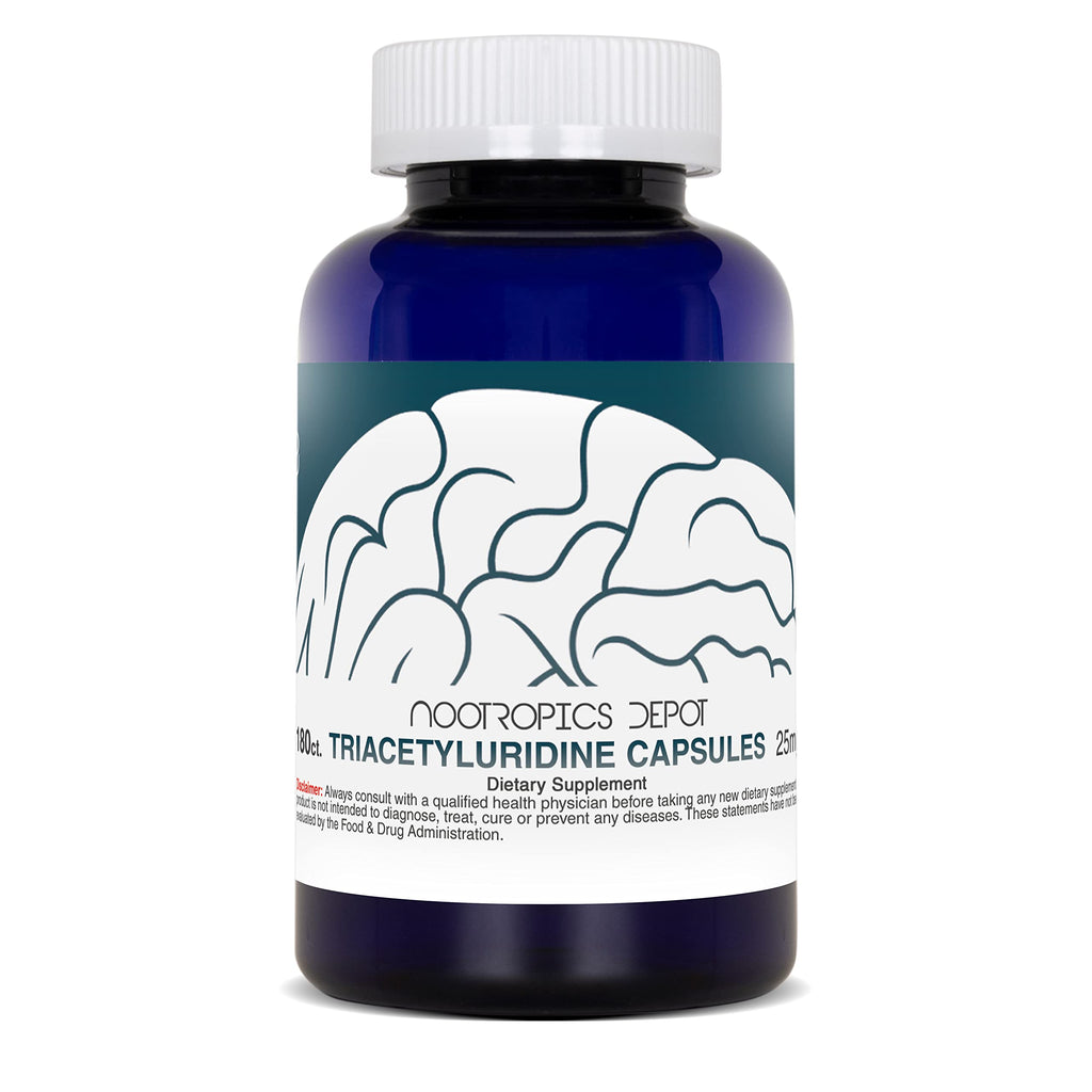 Nootropics Depot Triacetyluridine 25mg Capsules - 180 Count - image 5