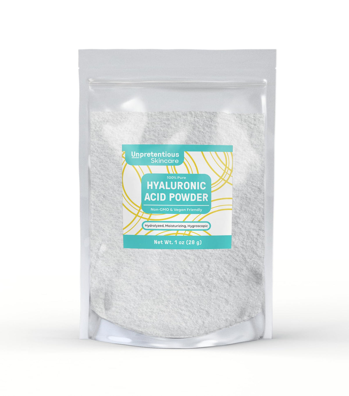 Unpretentious Hyaluronic Acid Powder - 1 Ounce