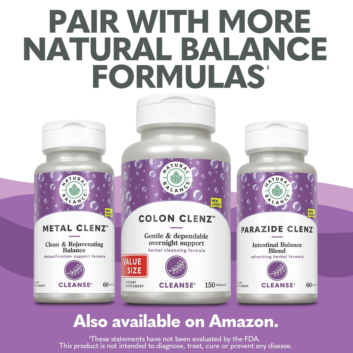 Natural Balance Colon Clenz Herbal Colon Cleanse - 150 Capsules - image 6