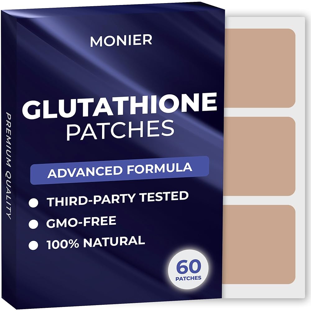 MONIER Glutathione Patches - 60 Count