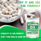 XPRS Nutra Vitamin D3 Powder (Cholecalciferol) - Unflavored VIT D