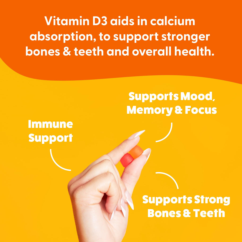 Feel Great Vitamin D Gummies for Adults Immune Support - 90 Gummies - image 5