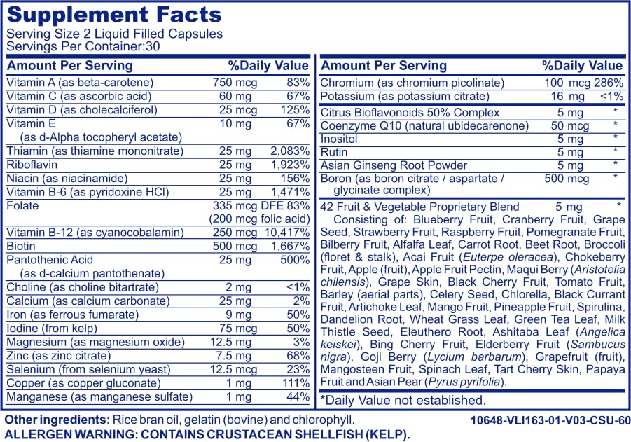 VIGOR ANGEL Multivitamin - 60 Liquid Capsules - image 7