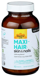 Country Life Maxi-Hair Biotin 2000 mcg - 90 Tablets - image 4