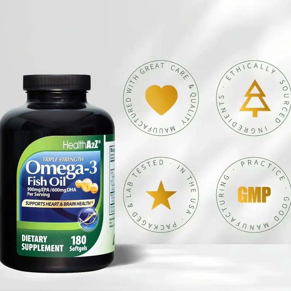 NutraA2Z Omega 3 Fish Oil High Potency - 60 Gummies - image 5