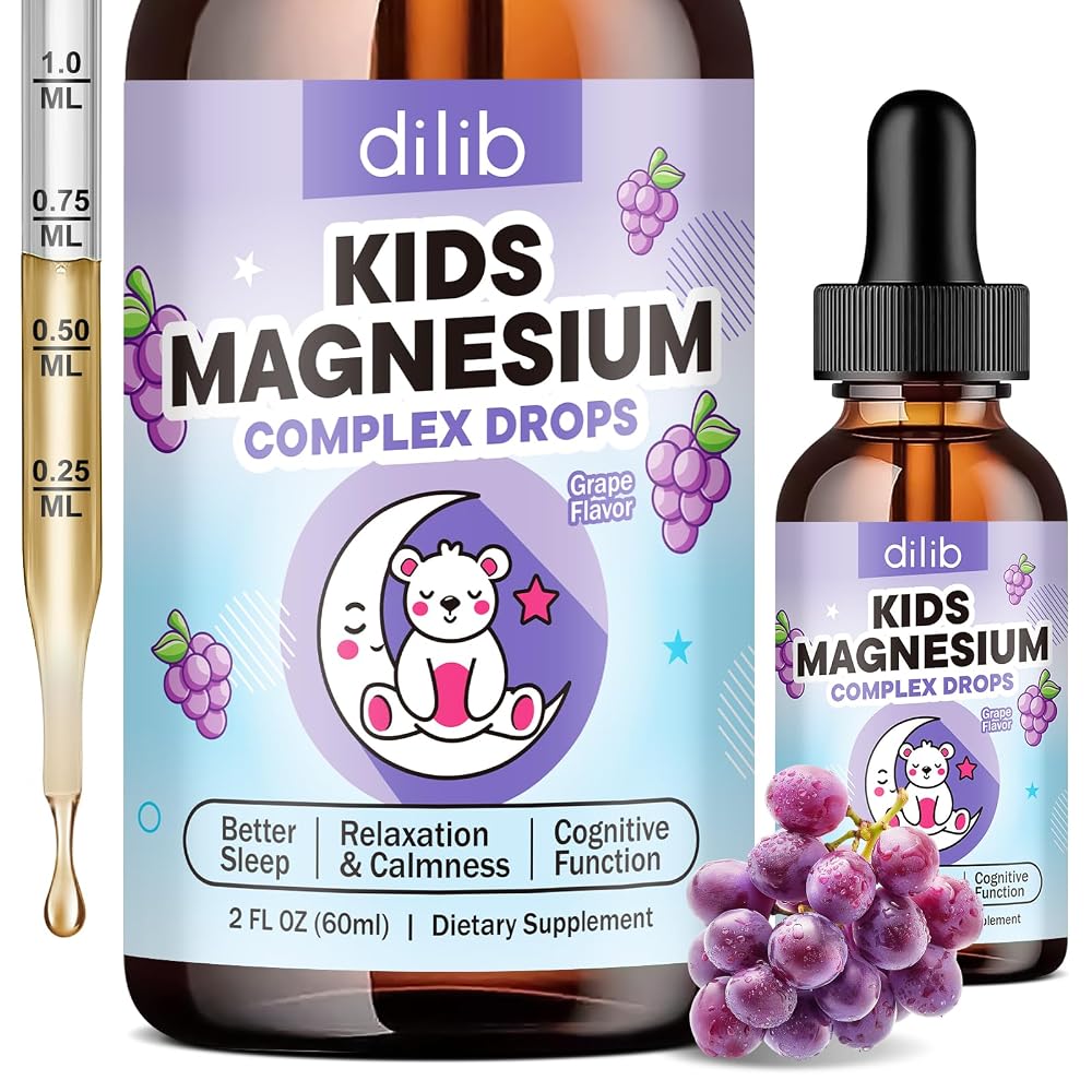 dilib Kids Magnesium Liquid Drops - Liquid Magnesium Glycinate