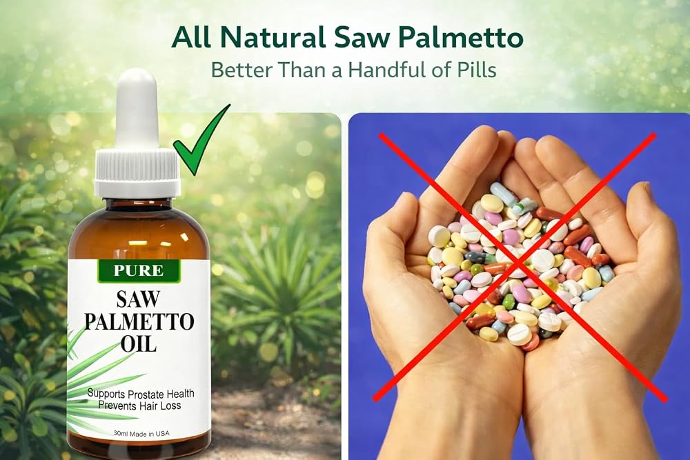 PHYTO LIFE Pure Saw Palmetto Oil 95-98% Extract - 2 Fl Oz - image 8