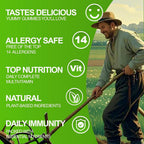 MEGNETA Super Greens & Fruits Gummies - 120 Gummies - image 4