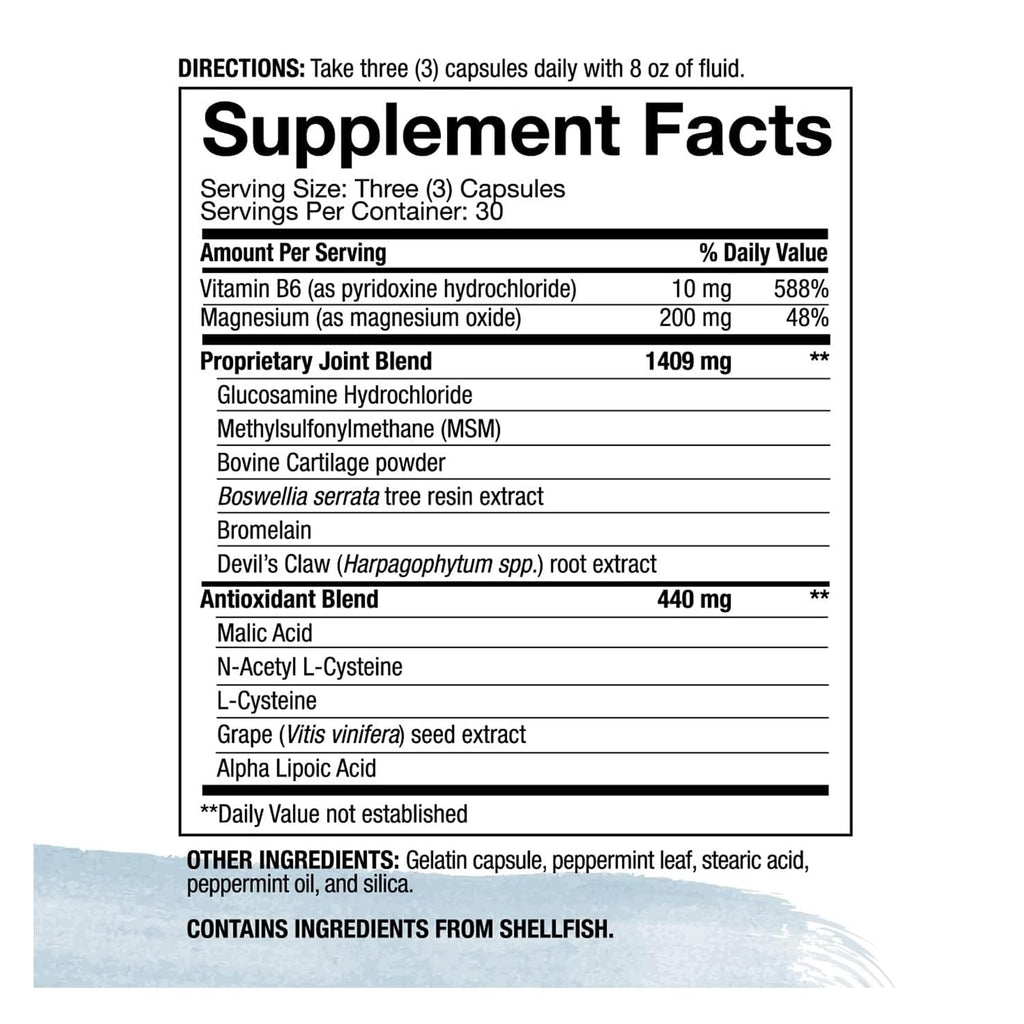 4Life Fibro AMJ Day Mobility Support with Glucosamine MSM - 90 Capsules - image 2