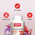 Jarrow Formulas L-Glutamine 750 mg - 120 Capsules - image 4