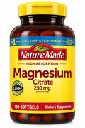 Nature Made Magnesium Citrate 250 mg - 180 Softgels
