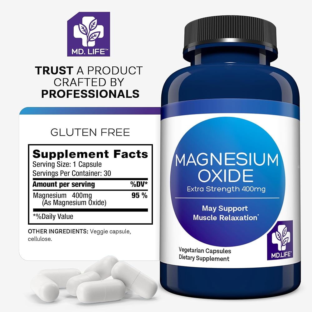 MD.LIFE MD. Life Magnesium Oxide Supplement Parent