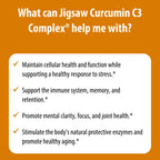 Jigsaw Health Curcumin C3 Complex Antioxidant Support - 60 Capsules - image 7