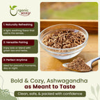 Organic Way Ashwagandha Root Cut & Sifted (Withania somnifera)