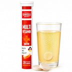 Swiss Imports Effervescent Multivitamins + Biotin for Wellness
