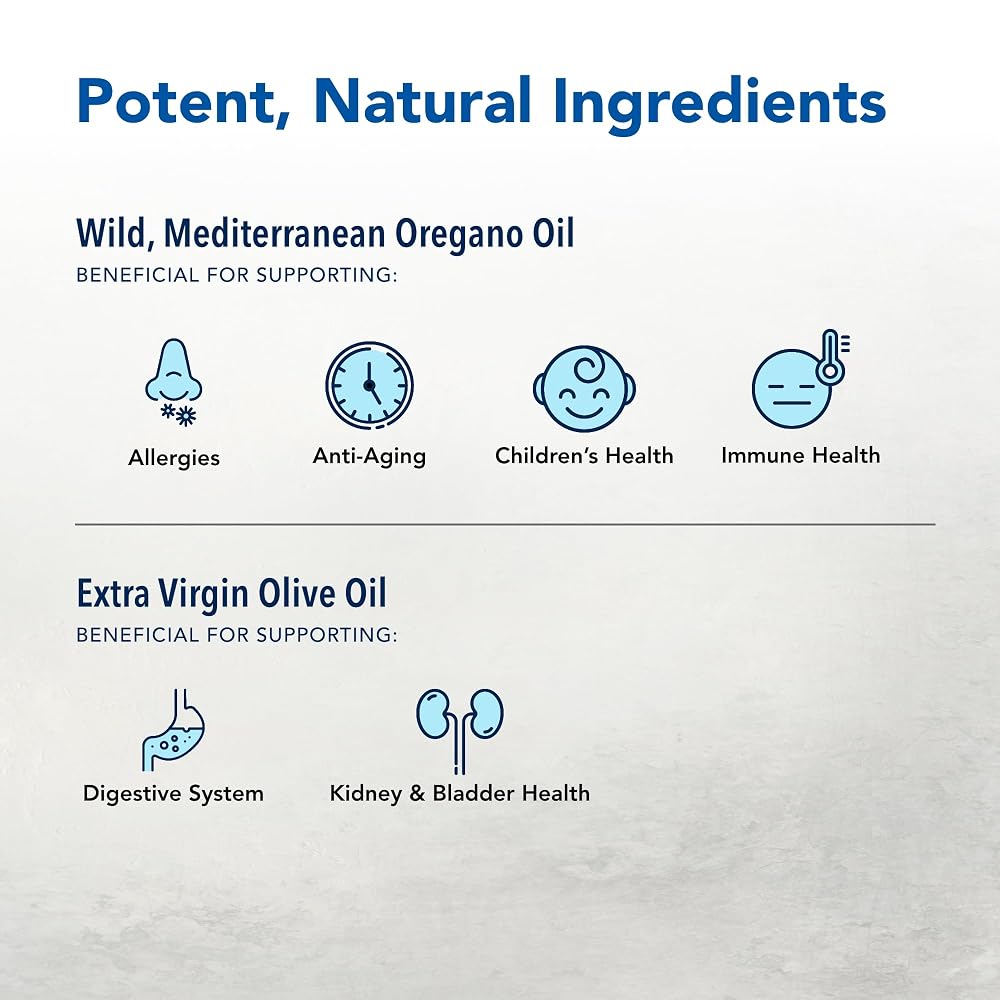 North American Herb & Spice Oreganol P73 Wild Oregano - 60 Gelcaps - image 3