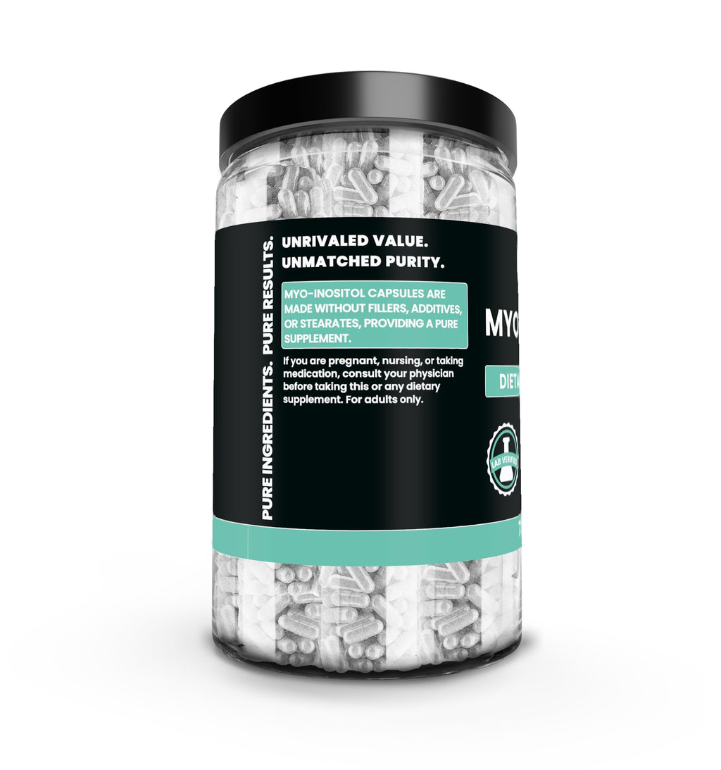 Pure Original Ingredients Myo-Inositol (730 Capsules) No Magnesium Or