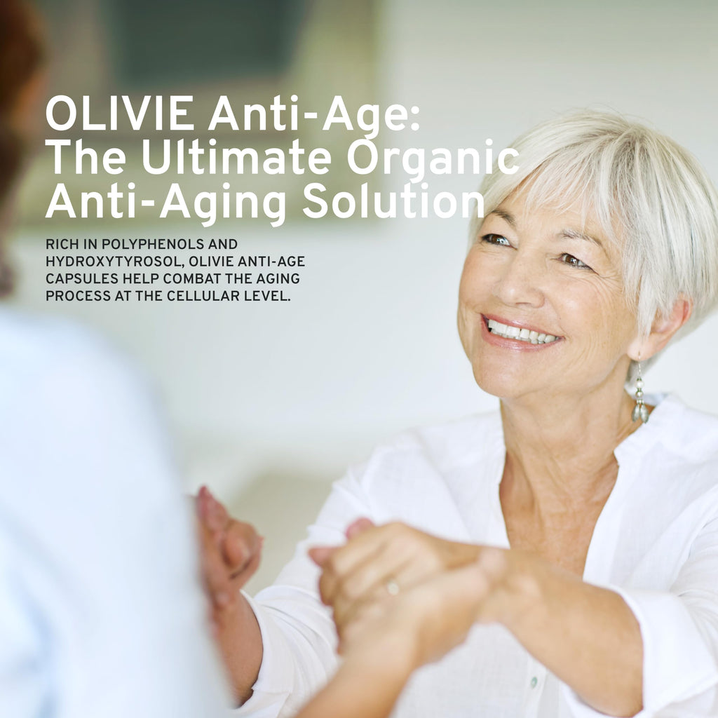 OLIVIE Anti Age Organic Olive Leaf Extract - 40 Capsules - image 7