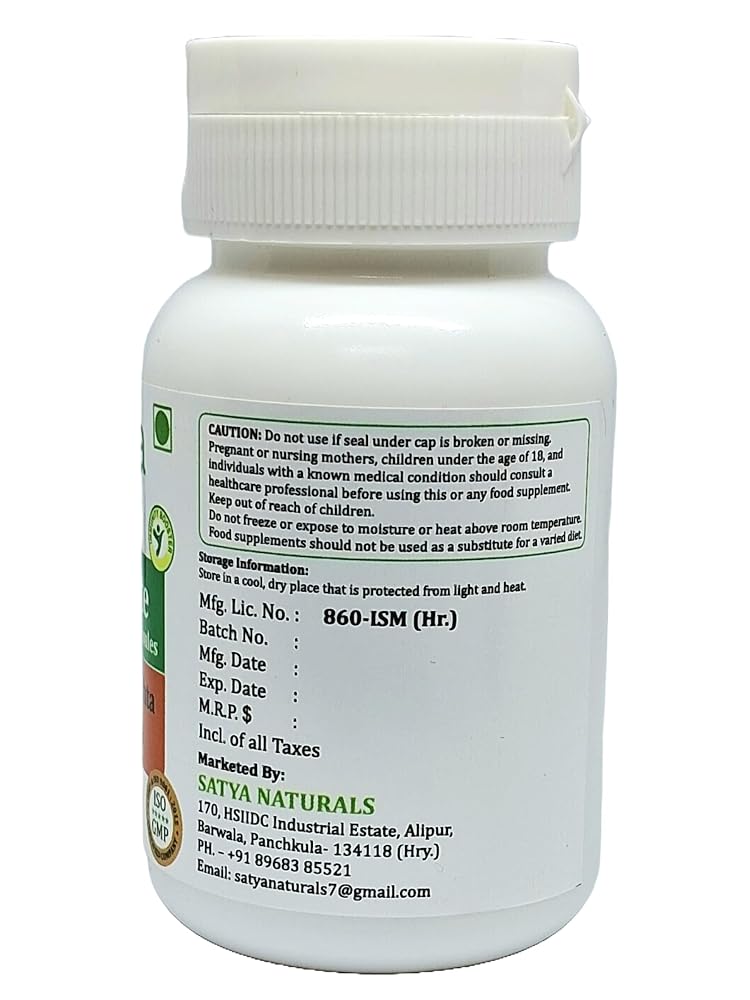 Satya Naturals Neem Forte 500 mg Vegetarian Capsules - 240 Count - image 5