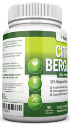 NutriONN Citrus Bergamot 500 mg - 90 Vegetarian Capsules - image 4