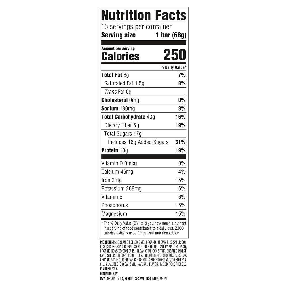 CLIF BAR - White Chocolate Macadamia Nut Flavor - Made with Organic