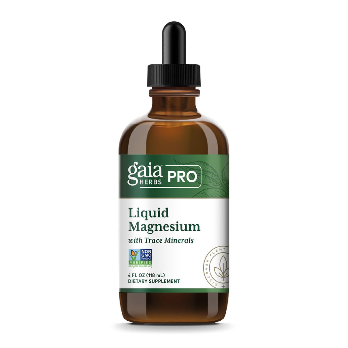 Gaia Herbs PRO Liquid Magnesium with Trace Minerals - 4 fl oz