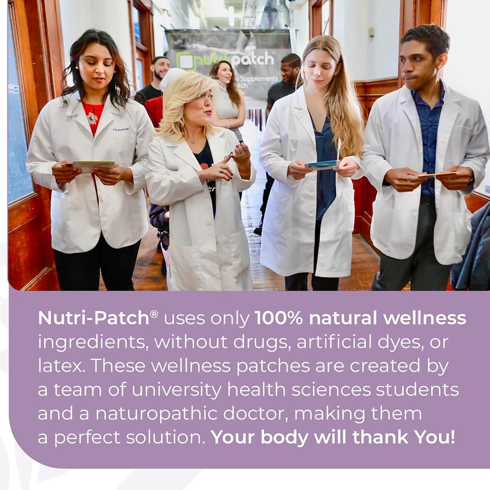 NUTRI-PATCH Multi-Nutrient Body Patches Iron Free - 30 Count - image 6