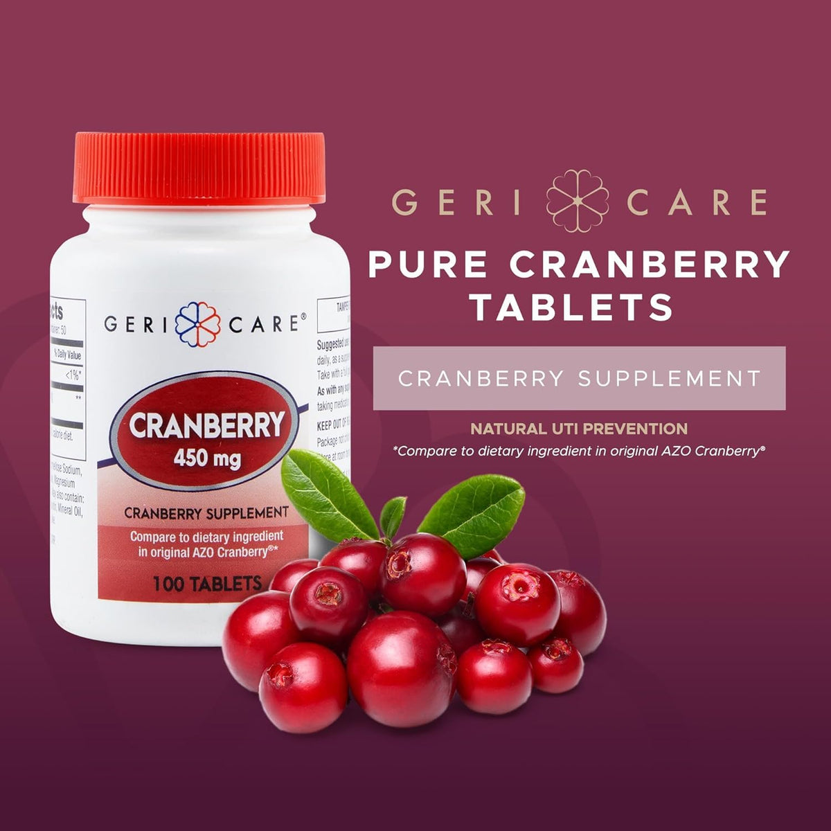 McKesson Geri-Care Iron Supplement 450 mg - 100 Tablets - image 2