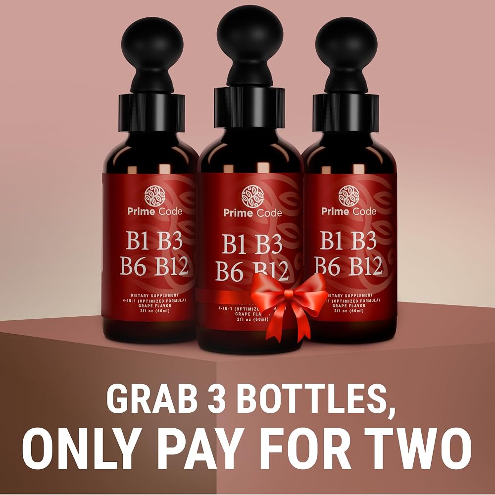 Prime Code Liquid Vitamin B Complex Drops - 2 Fl Oz - image 4