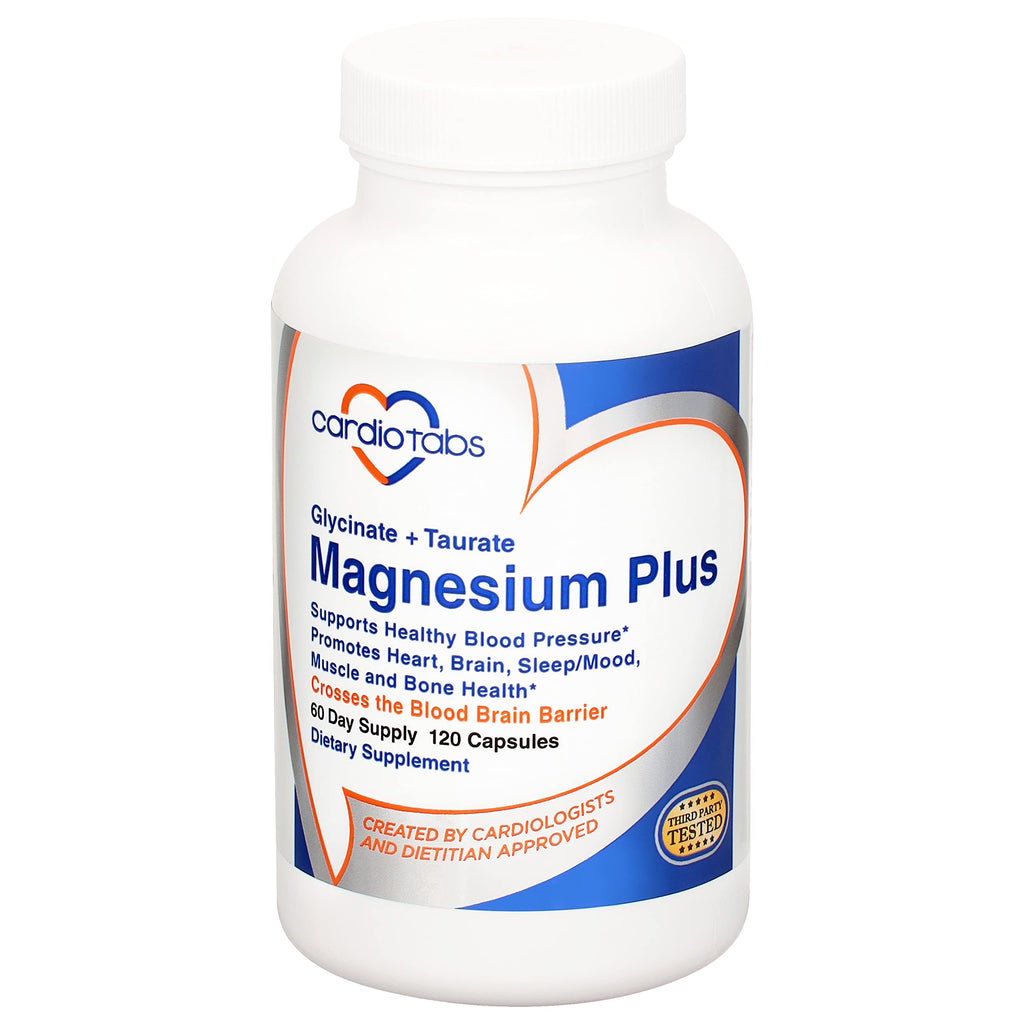 CardioTabs Magnesium Plus 200 mg - 120 Capsules