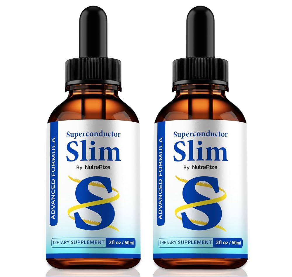 NutraRize Superconductor Slim Drops All-Natural Liquid - 2 Pack